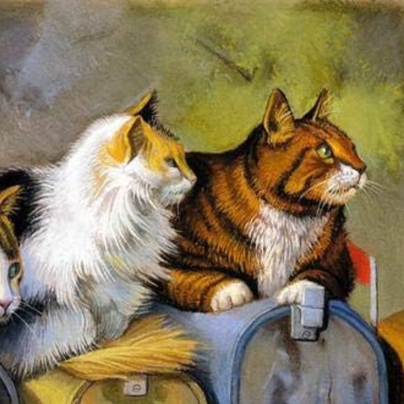 New sealed Ravensburger 300 pcs Large Format Puzzle-Cat's Got Mail - Picture 4 of 12